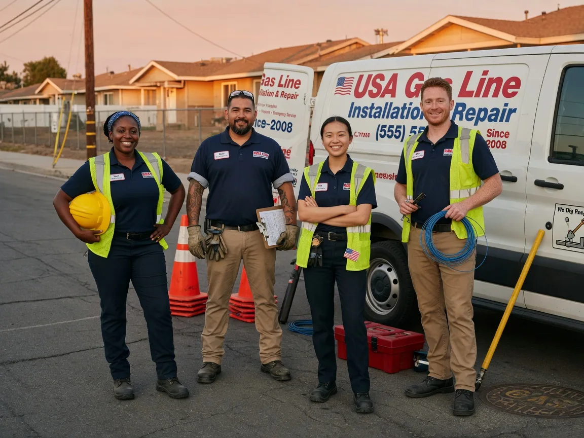 Gas Line Installation company in Martinsville, VA